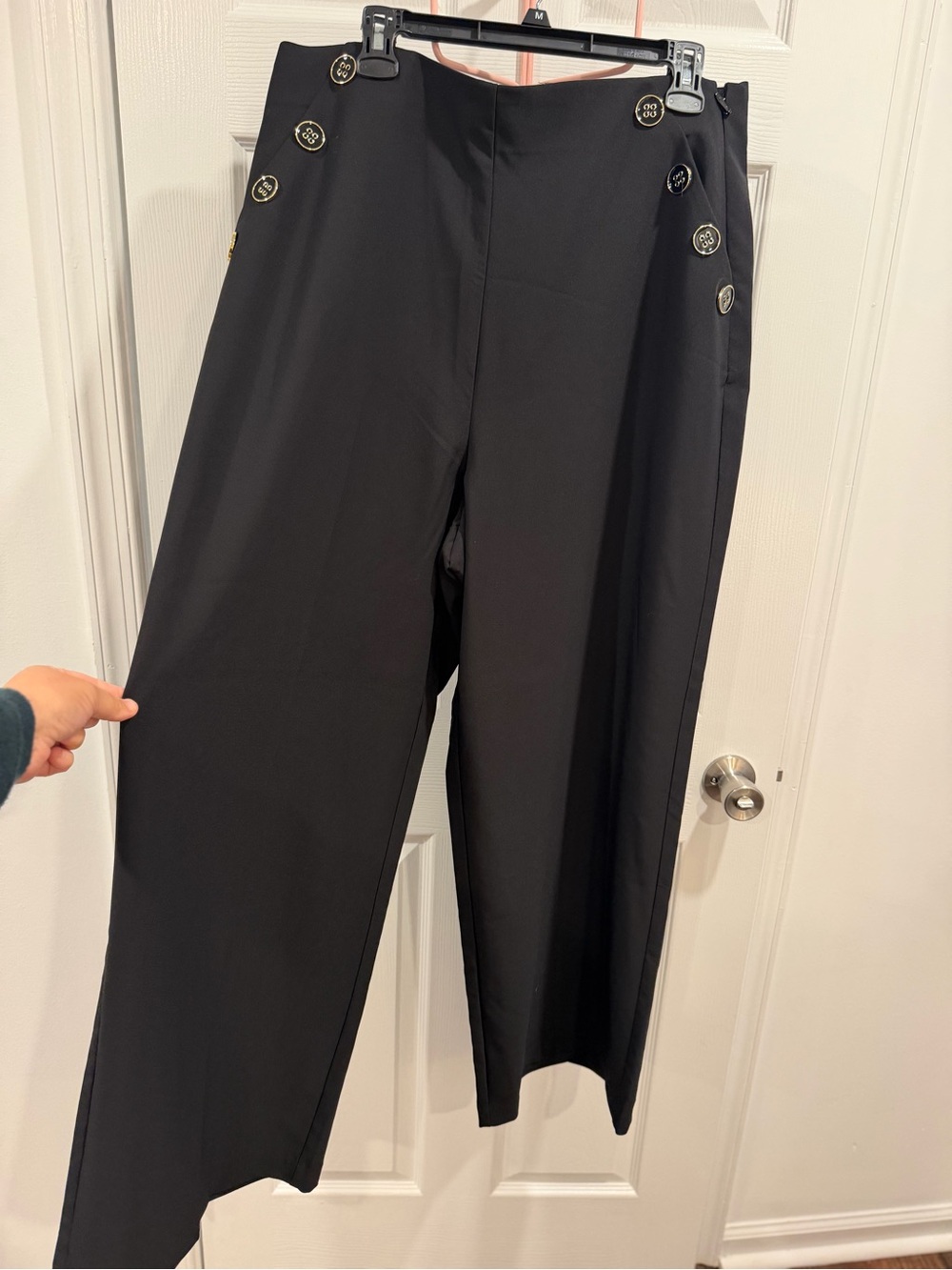 Torrid Black Stretch Comfort Elastic Waistband Tall Pants / Leggings – Size 16T